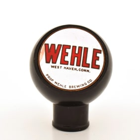 Wehle White Ball Tap Knob SCARCE