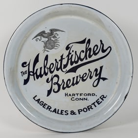 Hubert Fischer Brewery Pre-Pro Porcelain Tray EXCELLENT