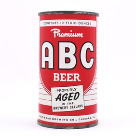 ABC Beer Flat Top 5 CANNING CODE 28-5