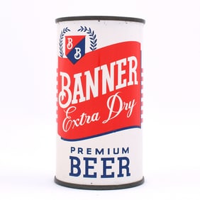 Banner Extra Dry Beer Flat Top STEIN BUFFALO 34-28