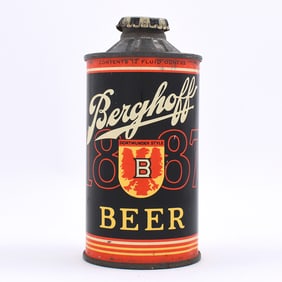 Berghoff Beer Flat Bottom Cone Top 151-19 TOUGH FBIR