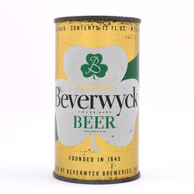 Beverwyck Golden Dry Beer Flat Top IRTP 36-38