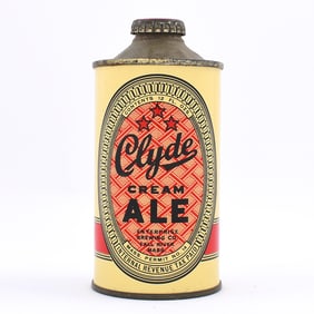 Clyde Cream Ale Low Profile Cone Top OUTSTANDING 157-22