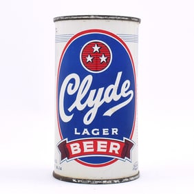 Clyde Lager Beer Flat Top EXCELLENT  49-37