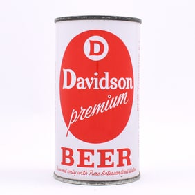 Davidson Premium Beer Flat Top 53-5