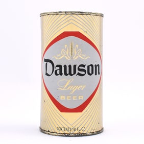 Dawson Lager Beer Flat Top KEGLINED OVAL 53-23