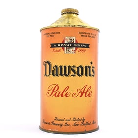 Dawsons PALE ALE Quart Cone Top 206-10 -RARE LIKELY BEST-