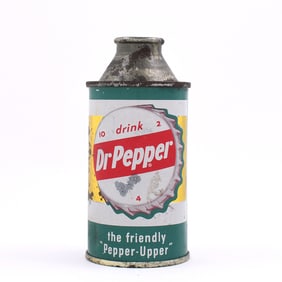 Dr Pepper 6 Ounce Soda Cone Top