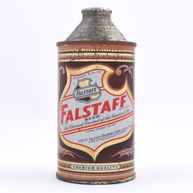 Falstaff Beer Cone Top OMAHA 161-31