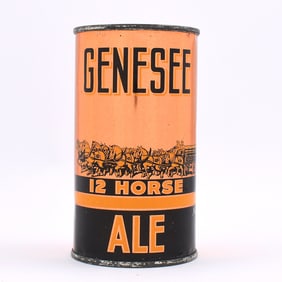 Genesee 12 Horse Ale Instructional Flat Top NON-IRTP YELLOW CODE 1 A 68-18 OI UNLISTED