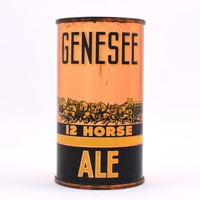 Genesee 12 Horse Ale Instructional Flat Top OTHERS PENDING YELLOW 68-18 OI 321