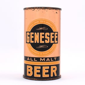 Genesee All Malt Beer Instructional Flat Top 68-28 OI 332