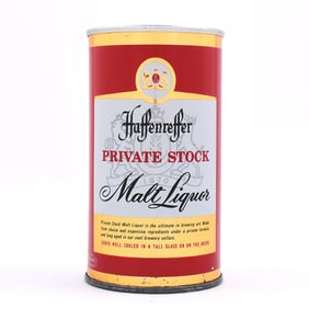 Haffenreffer Private Stock Malt Liquor Fan Tab 72-2