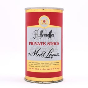 Haffenreffer Private Stock Malt Liquor Zip Top 72-2