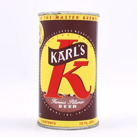 Karls Pilsener Beer Flat Top SCHNEIDER 87-4