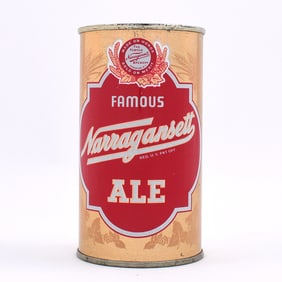 Narragansett Famous Ale Flat Top 101-19 EXCEPTIONAL