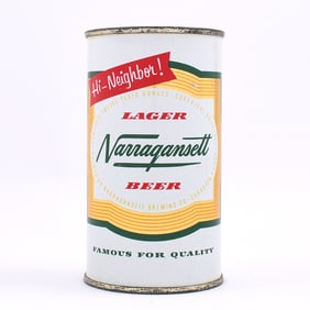 Narragansett Lager Beer Flat Top 101-28
