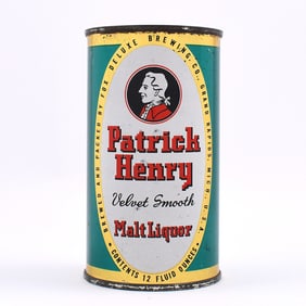 Patrick Henry Malt Liquor Flat Top FOX DE LUXE 112-22