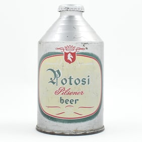 Potosi Pilsener Beer Crowntainer DNCMT 4 PERCENT 198-15