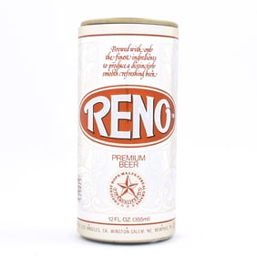 Reno Beer Aluminum Foil Label Test Pull Tab 240-1