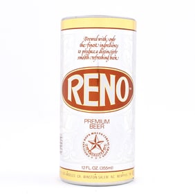Reno Beer Aluminum Foil Label Test Pull Tab 240-4