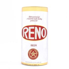 Reno Beer Aluminum Foil Label Test Pull Tab 240-6