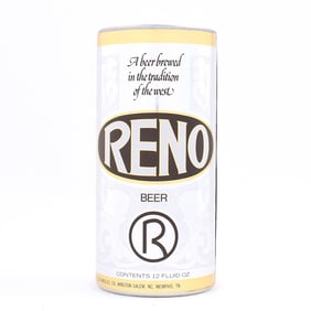 Reno Beer Aluminum Foil Label Test Pull Tab 240-8