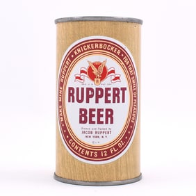 Ruppert Beer Flat Top NON-IRTP KEGLINED 126-10