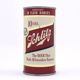 Schlitz 10 OUNCE Flat Top 129-30