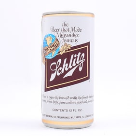 Schlitz Beer Foil Label Test Pull Tab 242-19