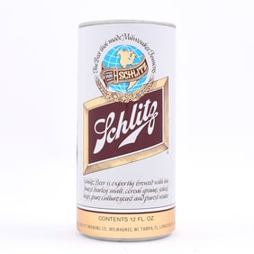 Schlitz Beer Foil Label Test Pull Tab 242-20