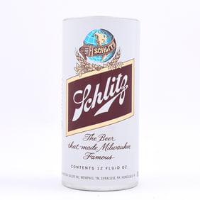 Schlitz Beer Foil Label Test Pull Tab 242-25