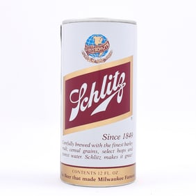 Schlitz Beer Foil Label Test Pull Tab 242-40