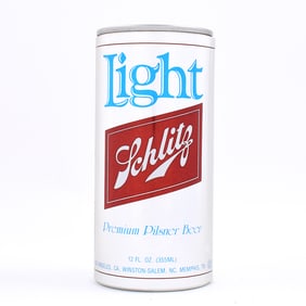 Schlitz Light Beer Foil Label Test Pull Tab UNLISTED