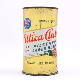 Utica Club XX Dry Pilsener Lager Beer Flat Top 142-24