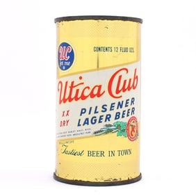 Utica Club XX Dry Pilsener Lager Beer Flat Top CCC 48 CODE 142-24