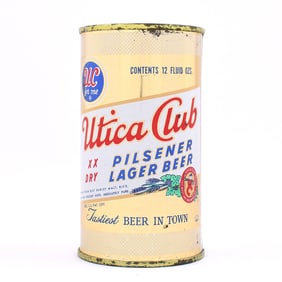 Utica Club XX Dry Pilsener Lager Beer Flat Top CROWN 142-24