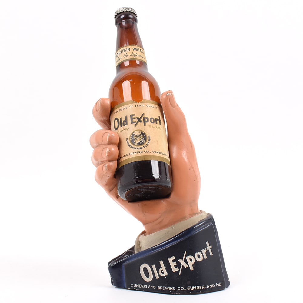 Old Export 1950s Chalk Back Bar Statue (1 of 6)