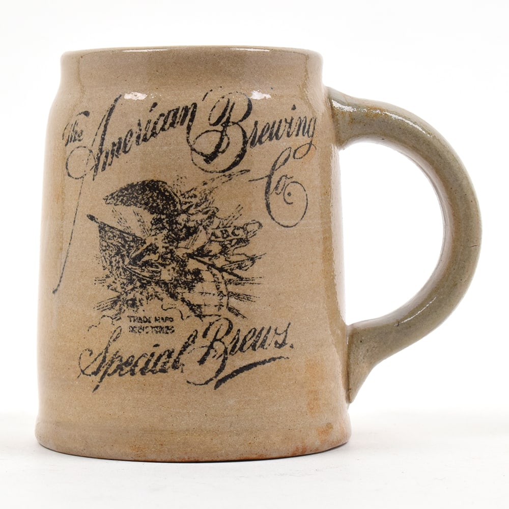 American Brewing Co Pre-Prohibition Ceramic Mug RARE (1 of 6)