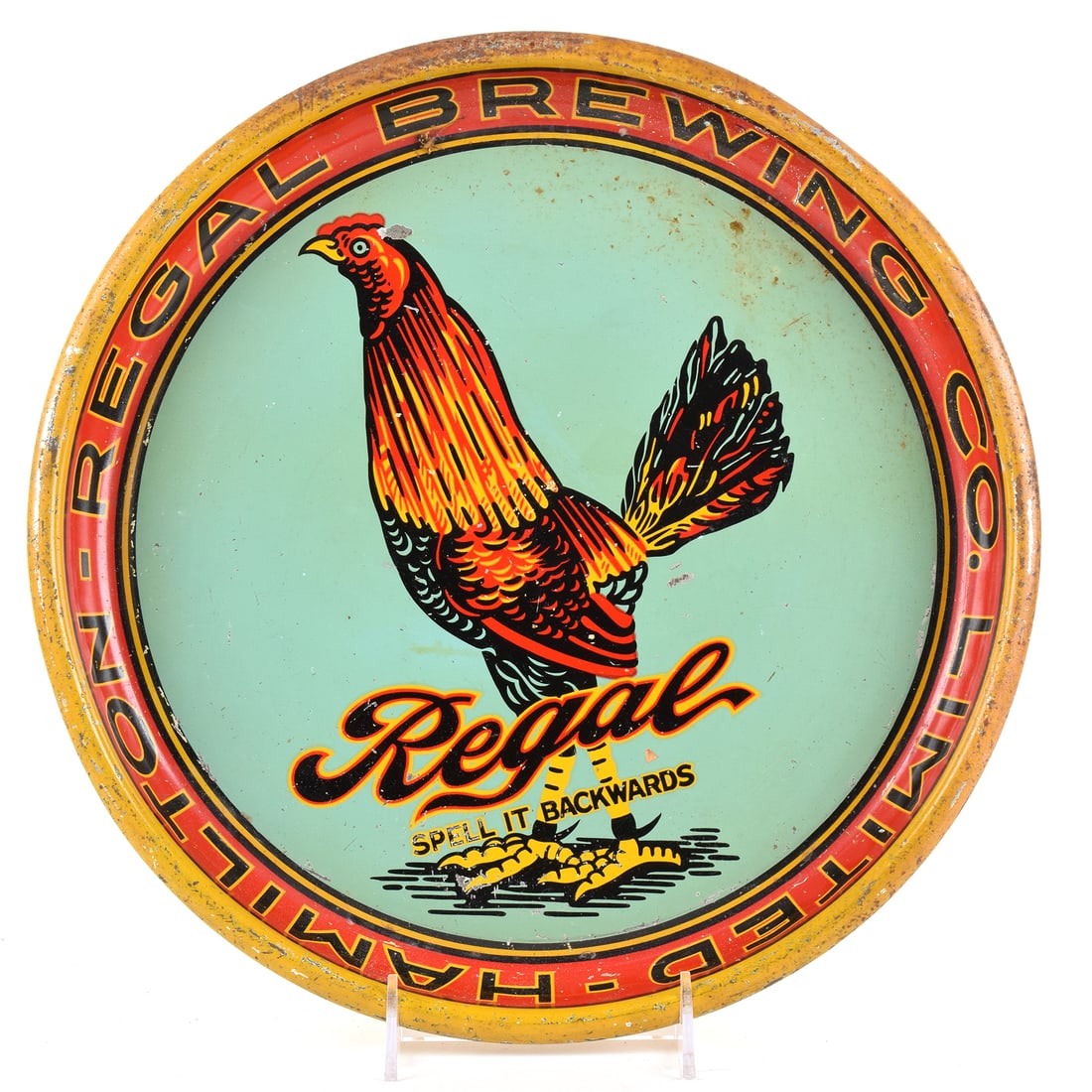 Regal Lager Beer 1930s Canadian Serving Tray (1 of 2)