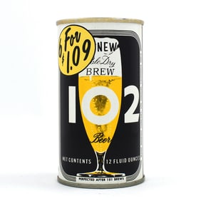 Brew 102 Pale Dry Beer Pull Tab 6 FOR 109 MINTY
