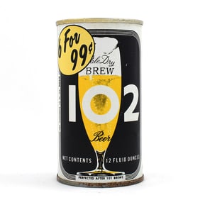 Brew 102 Pale Dry Beer Pull Tab 6 FOR 99
