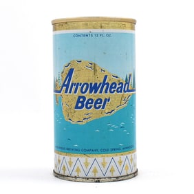 Arrowhead Beer Pull Tab 35-34 GOLD TRIM
