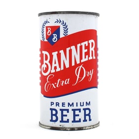 Banner Extra Dry Premium Beer Flat Top CUMBERLAND 34-26