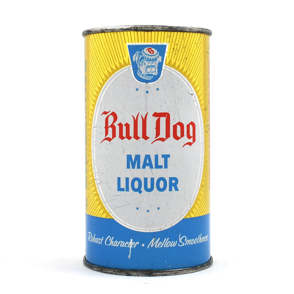 Bull Dog Malt Liquor Flat Top DREWRYS 46-3 (1 of 6)