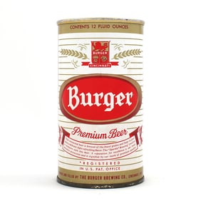 Burger Premium Beer Zip Top 50-29