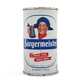 Burgermeister Pale Beer Flat Top 46-36