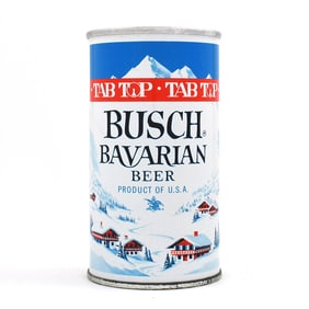Busch Bavarian Beer Zip Top LOS ANGELES 52-3