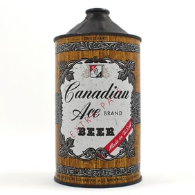 Canadian Ace Extra Pale Beer Quart Cone Top 205-5