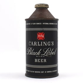 Carlings Black Label Beer Cone Top 156-29
